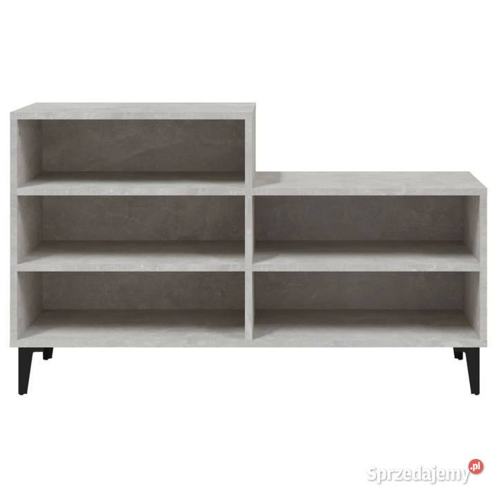 Szafka na buty szarość betonu 102x36x60 WM819736 Warszawa