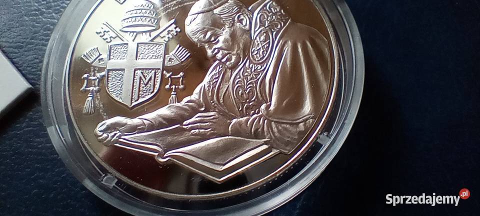 Stare monety Medal Jan Paweł II Zakon Maltański podkarpackie Lesko