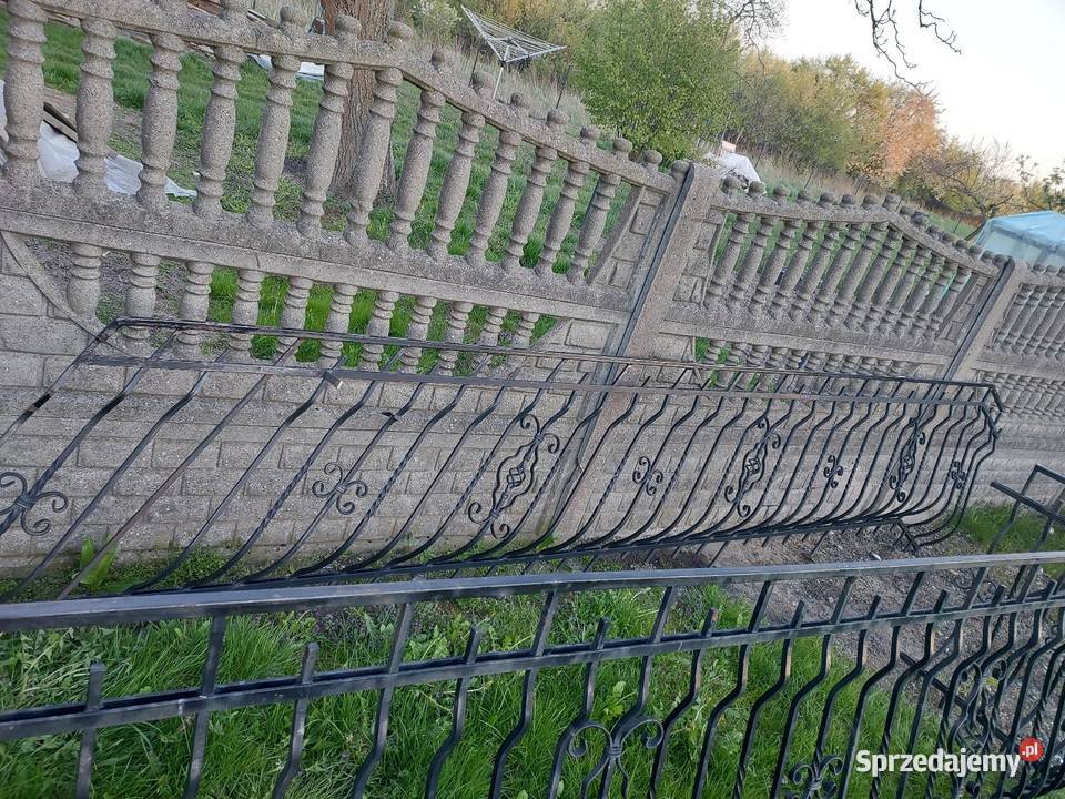 Balustrada balkonowa i barierka