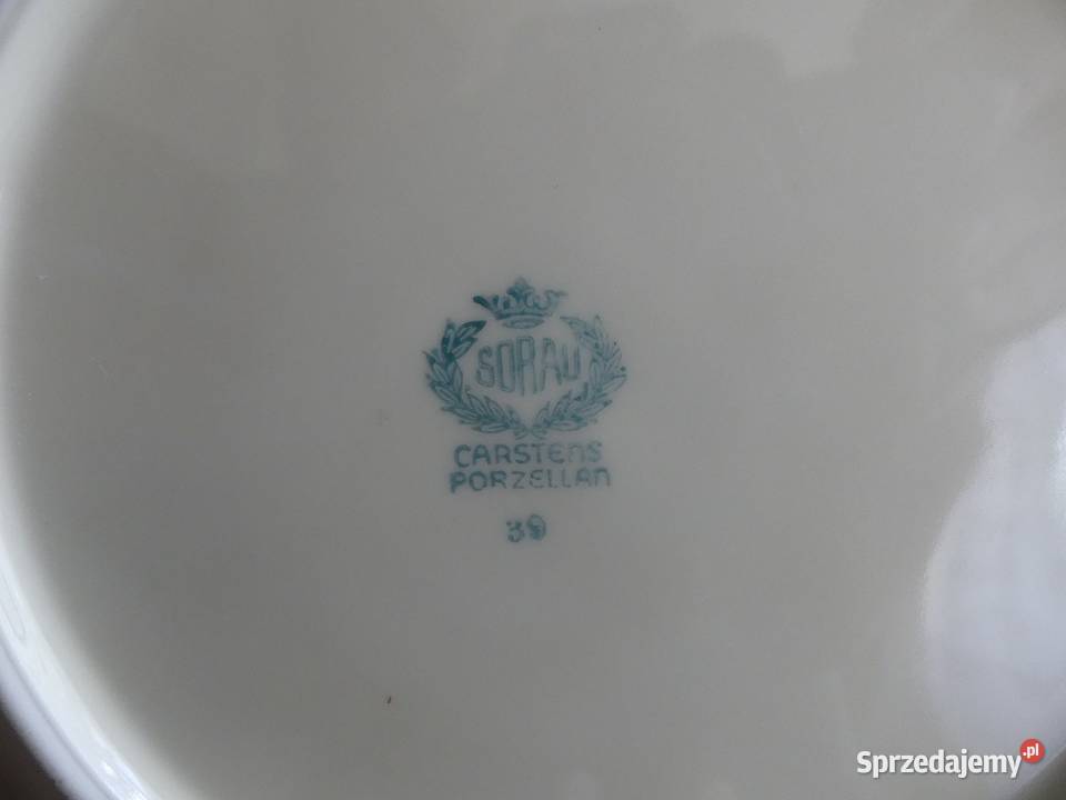 Komplet śniadaniowy Sorau Żary 1928 45 UNIKAT Poznań