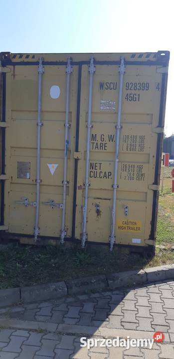 Kontener 40hc używany Biznes i Przemysł mazowieckie Wólka Kosowska