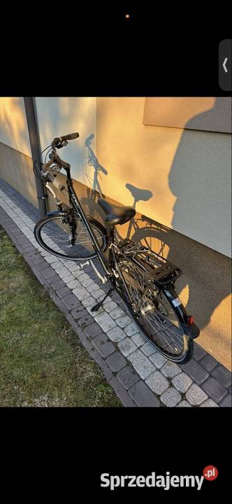 Rower damski damka Gudereit LC60 czarny Zwoleń