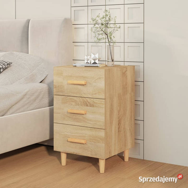 Szafka nocna dąb sonoma 40x40x66 materiał mazowieckie Warszawa