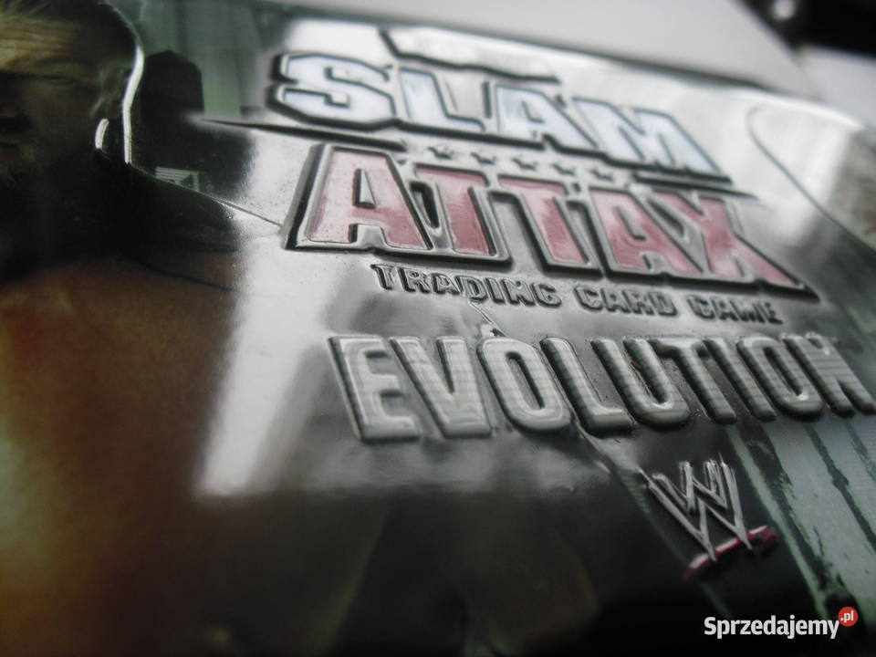 WWE Slam attax evolution Pudełko 110 kart Toops Pozostałe Pozostałe Andrychów