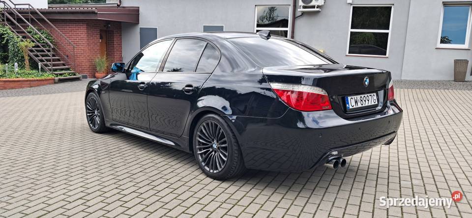 BMW E60 520d automat polift dwa komplety felg Sedan / Limuzyna Włocławek