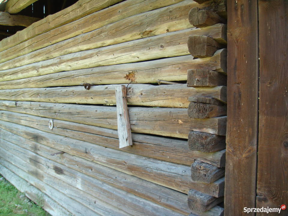 Stodoła z bali Lokale użytkowe małopolskie Uszew