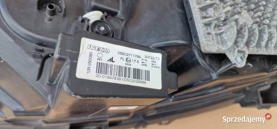 IVECO DAILY IV LIFT REFLEKTOR LAMPA FULL LED Lampy przednie lubuskie Bieleń sprzedam