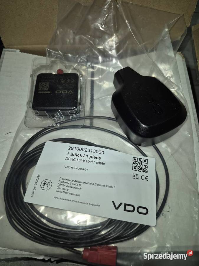 Antena Kabel tachograf VDO 41 Tachografy Obłotne