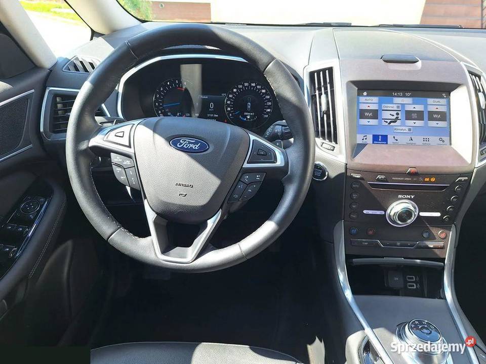 Ford Galaxy 20 EcoBlue 4WD Titanium 190 2019r nieuszkodzony Bielawa