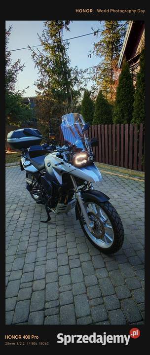BMW f650 GS TWIN dwa cylindry 2011 pojemność podgrzewane manetki BMW podlaskie
