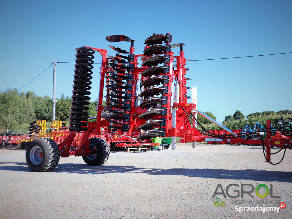Brona talerzowa hydrauliczna TORNADO 35m 4 m 45m Grudusk
