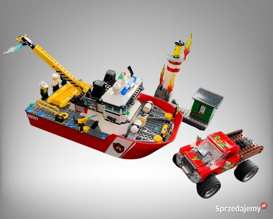 CAŁOŚĆ Zestawy LEGO City 60109 LEGO Hidden Side