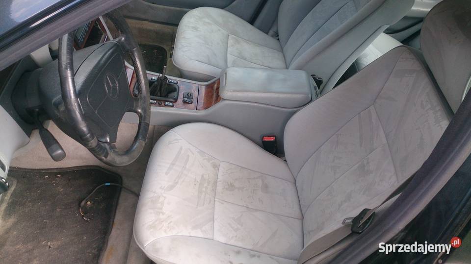 Wnętrze Mercedes w210 welur Kosarzew-Stróża