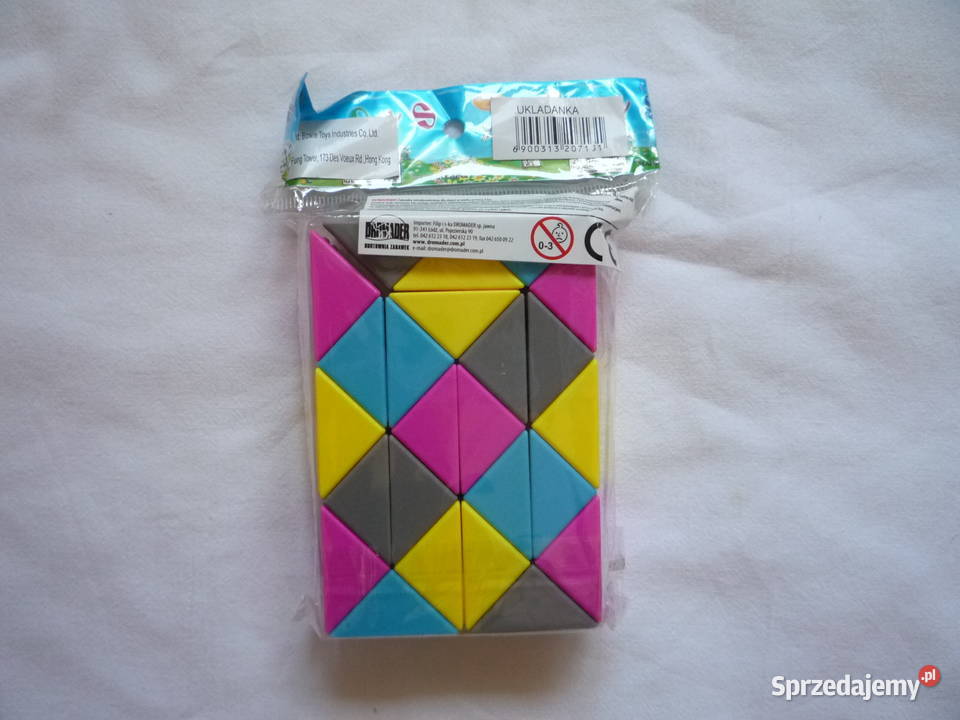 Układanka kolorowy wąż 24 el Kostka sensoryczna zachodniopomorskie Szczecin