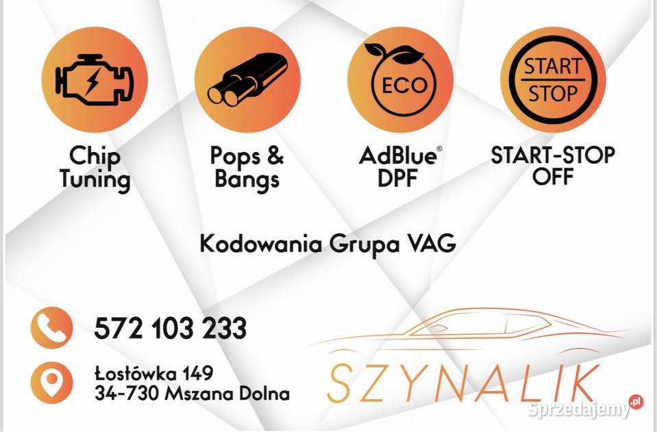 Hamownia DrogowaChipTuning Zwiększanie Mocy małopolskie Mszana Dolna