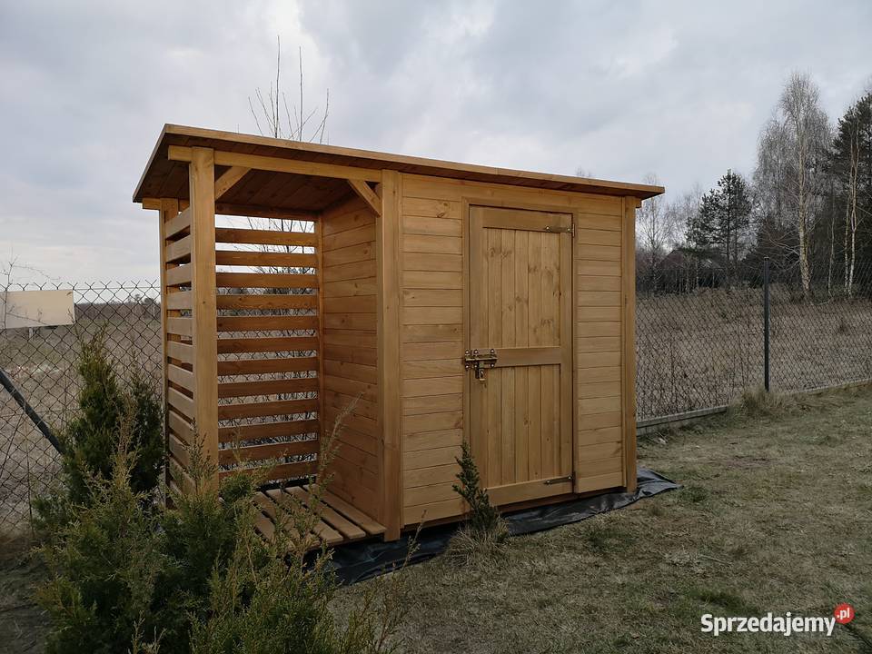 Drewutnia 1 x 11m domek narzędziowy 2 x 11m Kalety