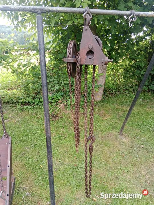 Wyciągarki łańcuchowe rugcug kifor Nozdrzec