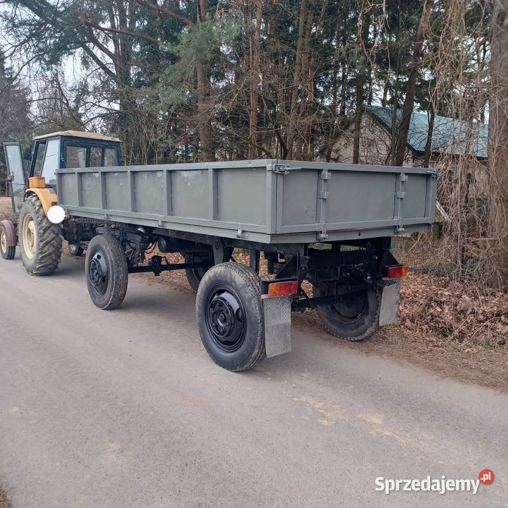 Przyczepa Autosan wywrotka nieuszkodzony Przyczepy rolnicze Piaski