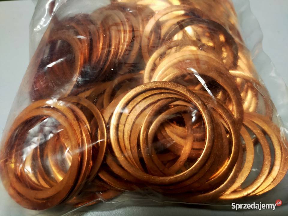 Uszczelka miedziana Fi33xFi39x15faktura VAT Brzozówka