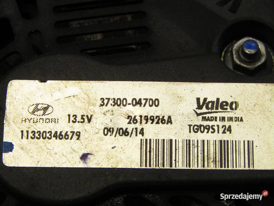 ALTERNATOR 10 MPI HYUNDAI i10 II 3730004700