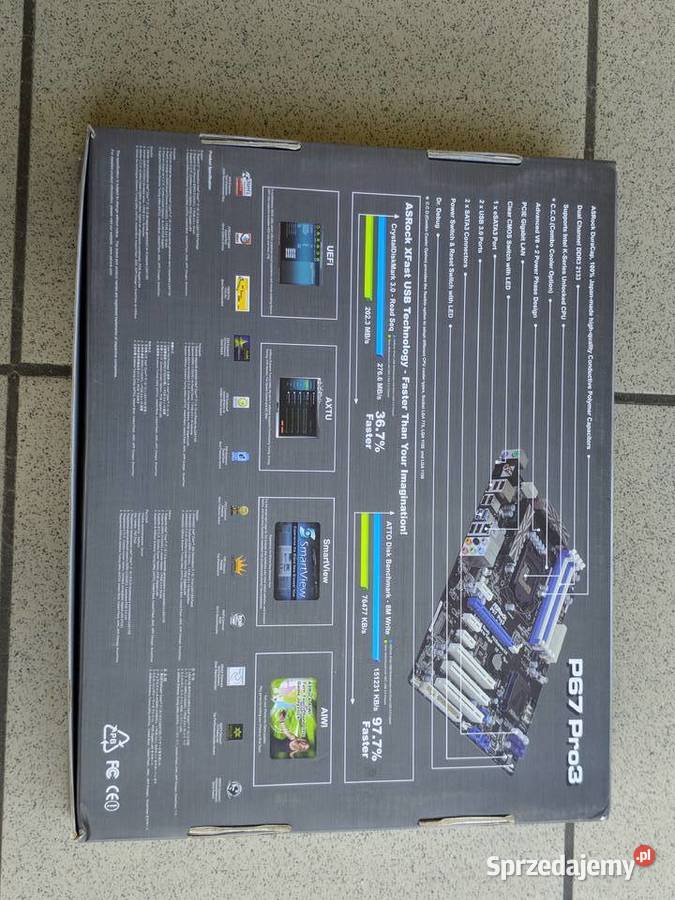 ASRock P67 PRO3 B3 Intel Core i52500K 100 Opole sprzedam