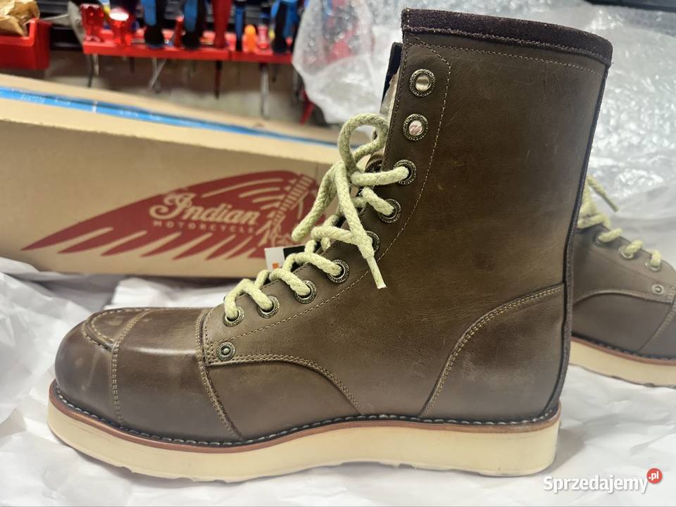 Indian motorcycle buty 43 nowe orginalne skóra