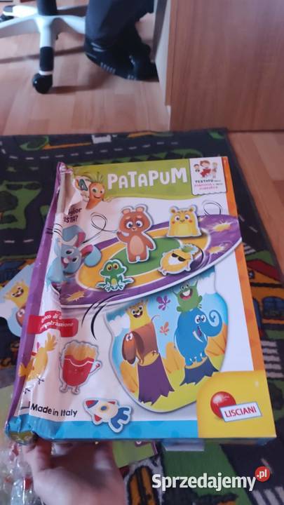 Gra planszowa Karotina Patapum Lisciani Książ Wielkopolski sprzedam