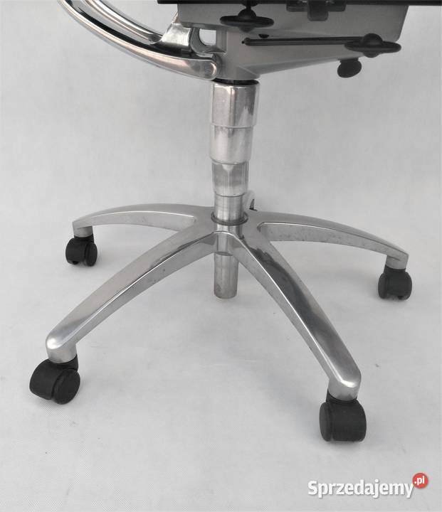 Krzesło biurowe obrotowe DRABERT granatowe Leszno