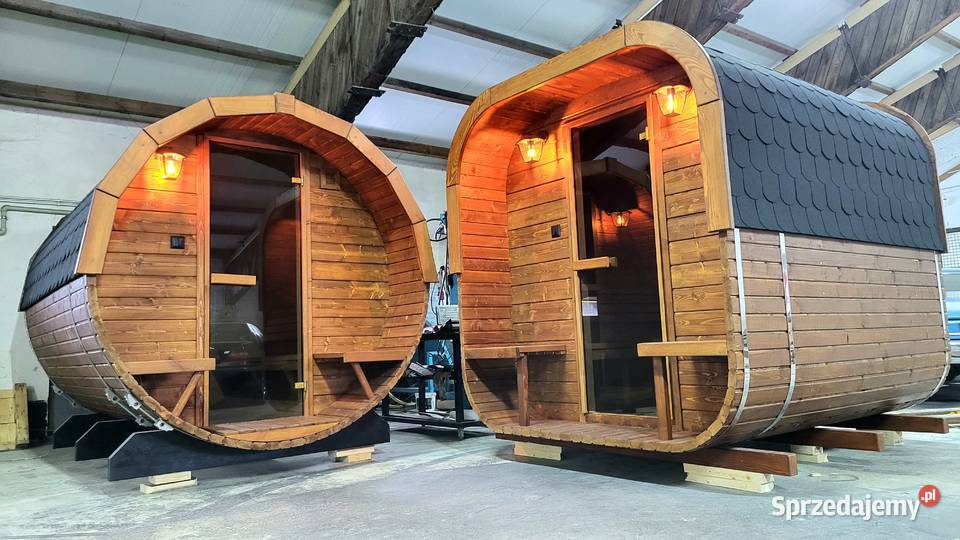 Sauna ogrodowa Kostka Okazja Dostępna ręki