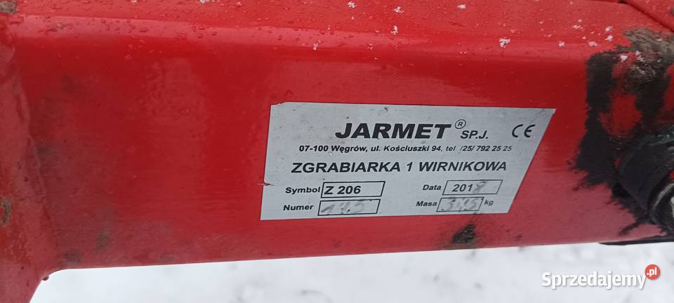 Zgrabiarka karuzelowa Maszyny rolnicze mazowieckie