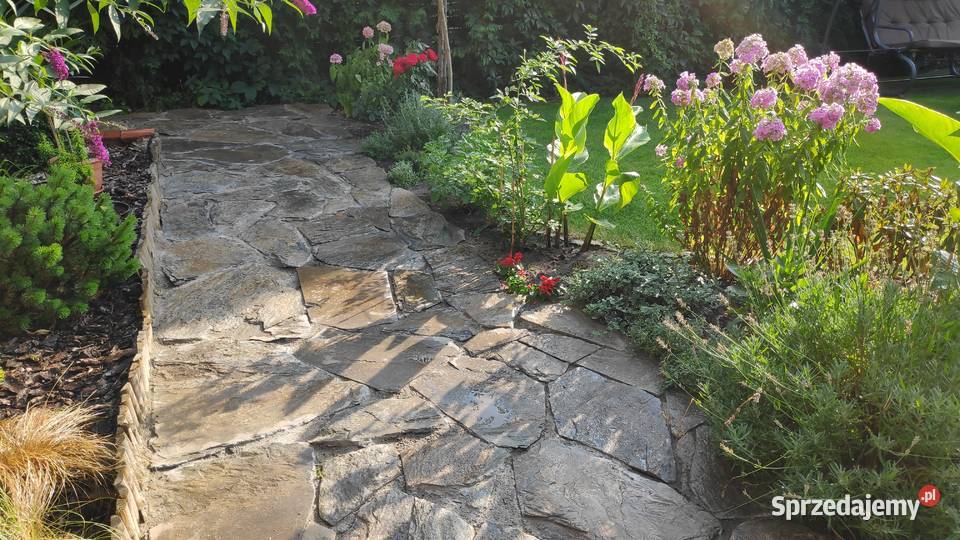 kamień na ścieżki płyty formatowe chodnik z Architektura ogrodowa Księżyce