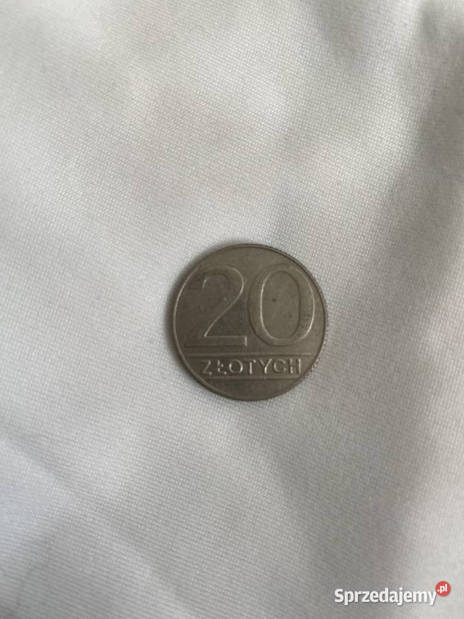 Moneta 20 złotych z 1990 roku Strzyżewice