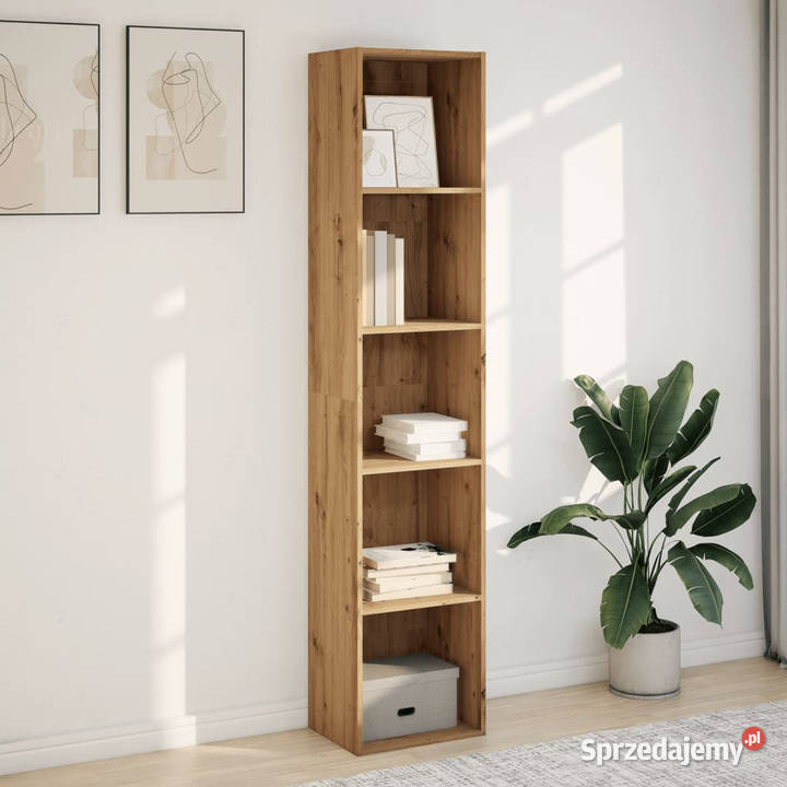 Regał na książki dąb artisian 40x30x189 WM857893 Regały Warszawa