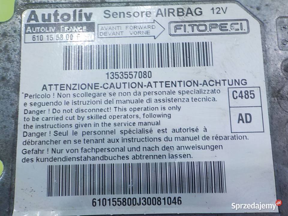 PEUGEOT BIPPER 14 HDI 10r VAN modul sensor mazowieckie Suków