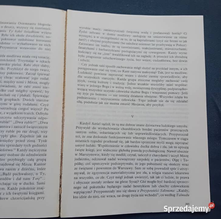 Isaac Bashevis Singer Spuścizna PIW 1988r Koźminek sprzedam