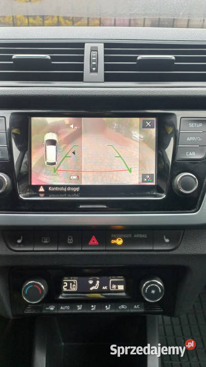 koda Fabia Kamera cofania Climatronik Kierwielof Gdańsk