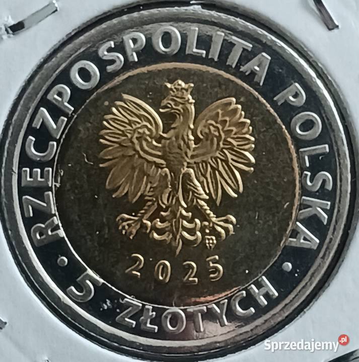 5 złotych 2025 r Poznaj Polskę Tykocin mennicze Konin