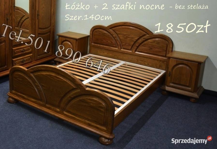 Piękna Sypialnia Stylowa Dębowe komplety Pszczyna sprzedam