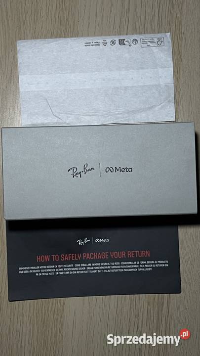 RayBan Meta Wayfarer Gen 2 Shiny Black śląskie Jaworzno