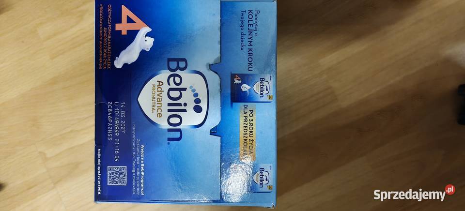 Mleko bebilon advance pronutra 4 Wieluń sprzedam