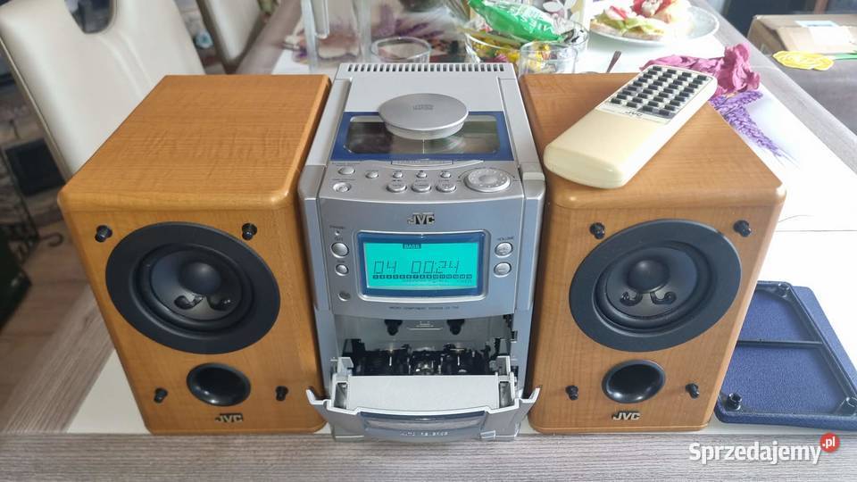 Wieża JVC UXT55 kolumny JVC SPUXT55 plus pilot łódzkie