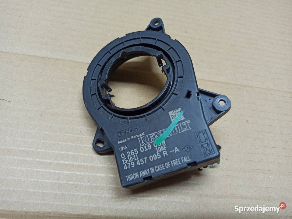 Czujnik kąta skrętu 457095R 0265019069 Renault Bolesławiec sprzedam