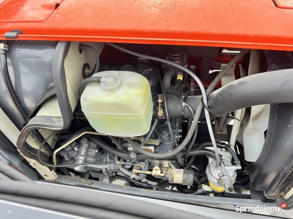 Mini Traktorek KUBOTA GL23 z TURem i łyżką pług