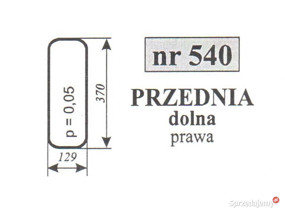 Szyba Przednia Dolna Prawa Zetor Czernik Wko Sprzedajemy Pl