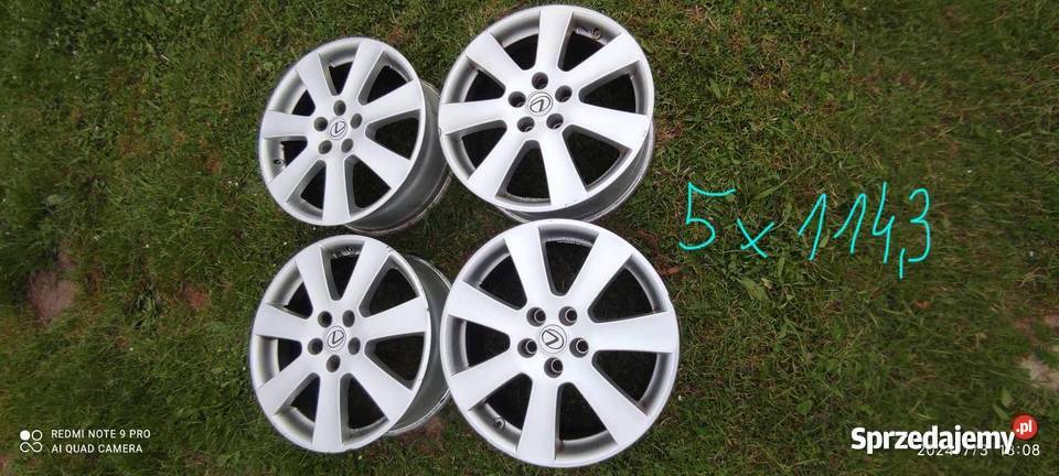 Alufelgi lexus 5x1143