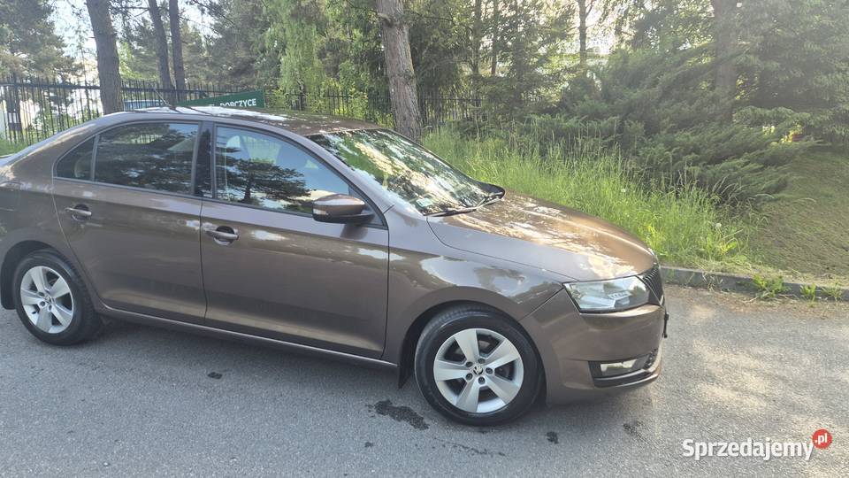Skoda Rapid Salon Polska Pierwszy właściciel elektryczne lusterka małopolskie Gdów