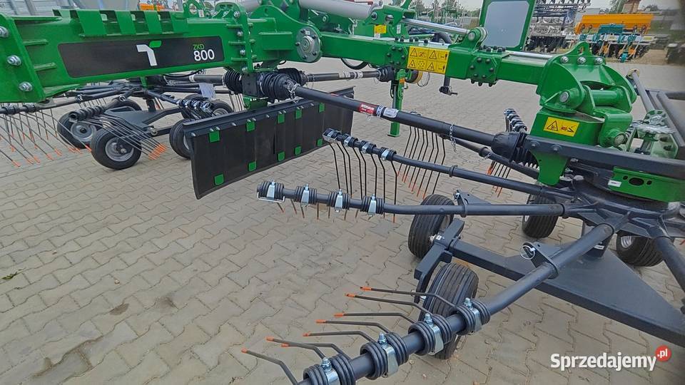 Zgrabiarka InterTech 2karuzelowa ZKD800 sprzedam