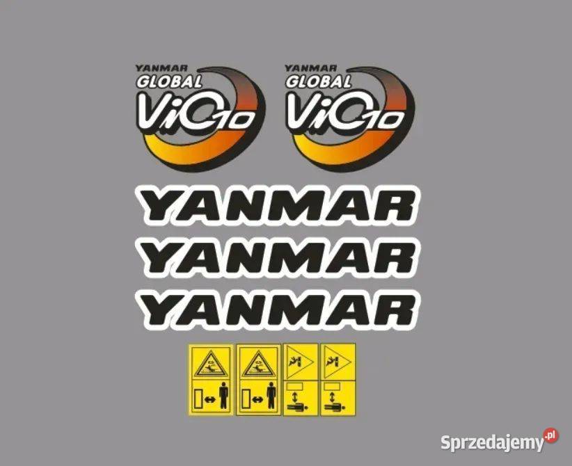 Naklejki oklejenie YANMAR VIO 10 Zamiennik mazowieckie sprzedam