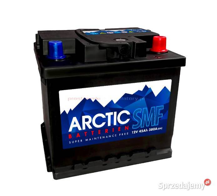 Akumulator ARCTIC 12V 45Ah 380A Kilińskiego 51 Słupsk sprzedam