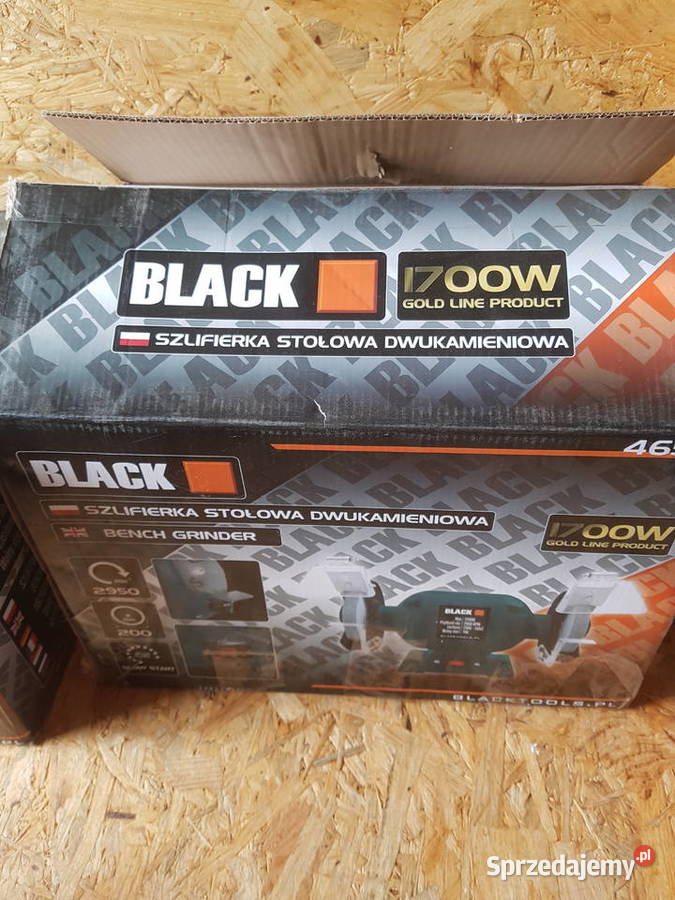 SZLIFIERKA STOŁOWA 1700W 2xKAMIEŃ 200 MM Głogowa